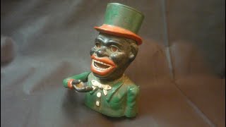 Vintage Jolly Nigger Bank