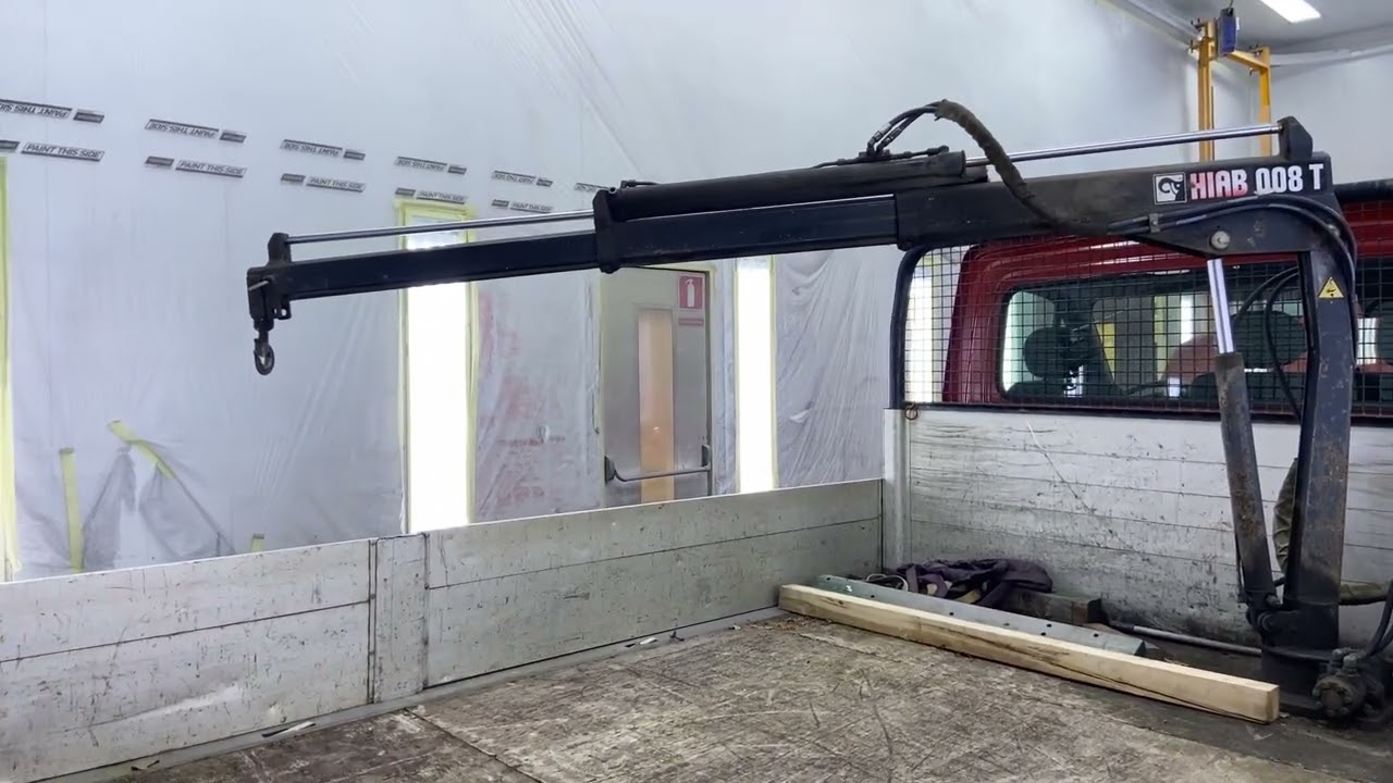 Lätt lastbil m kran Renault T35 2,8 dTi