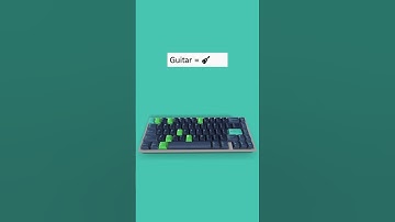 Guitar 🎸 | Unicode Shortcut Key (Code 1F3B8) | #computer #Symbol #typing #keyboard #tricks