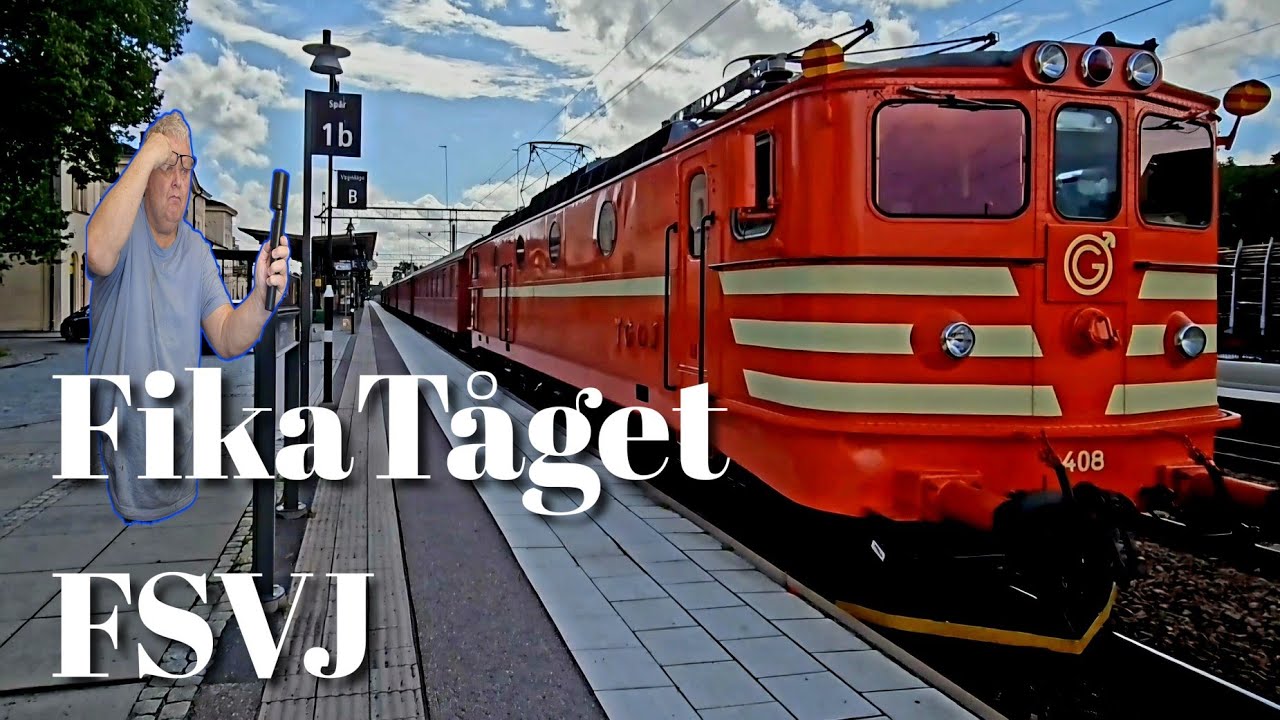 Veterantåget Till  Arboga FSVJ Fika Tåget