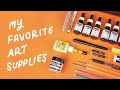My favorite art supplies + Heikala Art Supply Box
