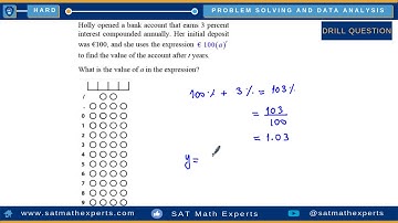 Problem Solving and Data Analysis Exponential Growth