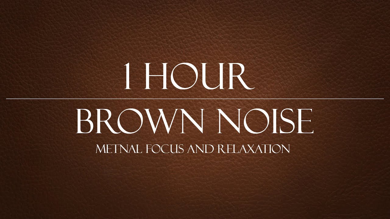 1 Hour Smooth Waterfall Brown Noise For Sleep, Focus, Relaxation and ...