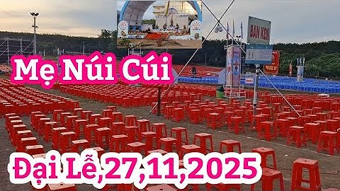 Đức Mẹ Núi Cúi, Khâu chuẩn bị,cho ngày Đại Lễ, của Giáo Phận,,