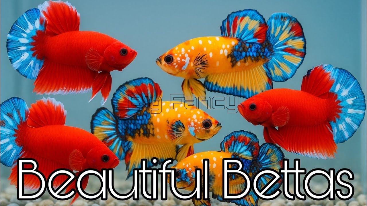 Top 10 Rare Betta Fish Color Variations | Exotic Breeding Showcase" beautiful betta fish video