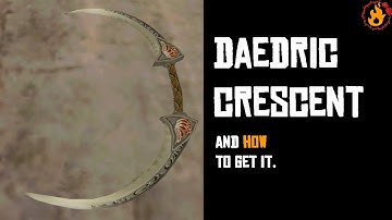 How to Get: Daedric Crescent - Walkthrough (TES III Morrowind)