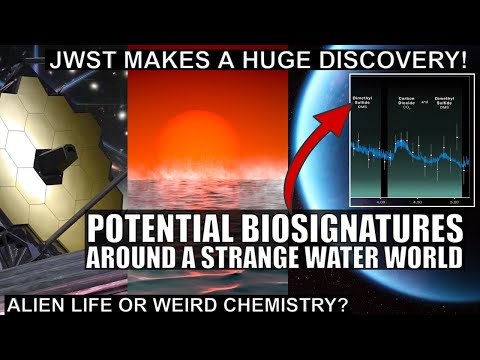 Wow! JWST Finds Possible Alien Biosignatures On K2-18b Water Planet