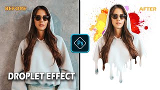 Famous Paint Effect Color Dripping Effect In Photoshop Tutorial Profile