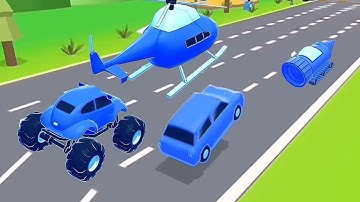 SHAPE-SHIFTING 🚁🚲 NEW UPDATE All Levels (Gameplay Walkthrough Part 27)