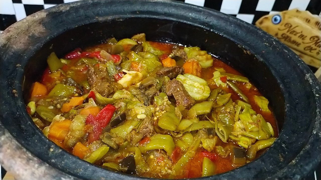 Güveçte türlü yemeği tarifi