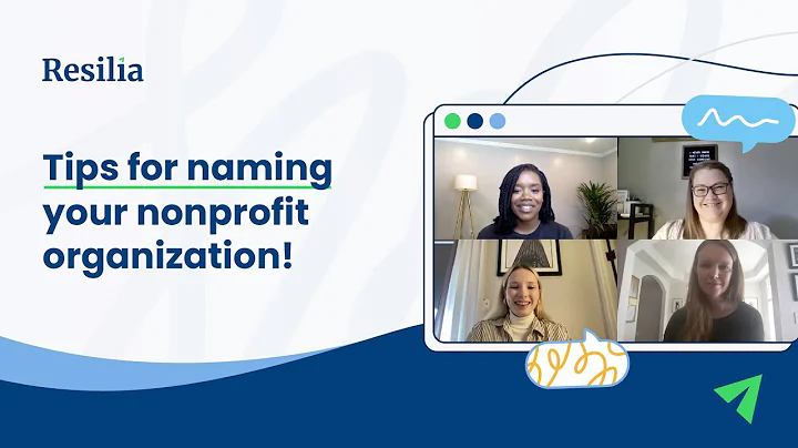 Tips for naming your nonprofit organization!
