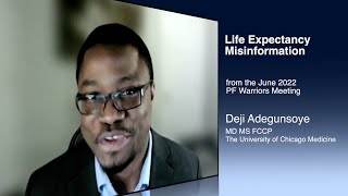 Life Expectancy Misinformation, a  Meeting Moment from PF Warriors