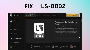 How to Fix "LS-0002: Incorrect launcher version running" Error in epic game Launcher