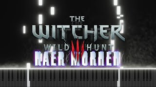 Kaer Morhen – The Witcher 3 | Piano Cover | Sheet Music | MIDI