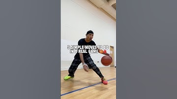 5 EASY BASKETBALL MOVES TO ADD TO YOUR BAG 🏀🎒 #basketball #trending #shorts #viral