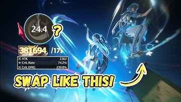 1min Clear Try this! S0 Jinhsi x ZheZhi faster rotation | Wuthering Waves Tower of Adversity
