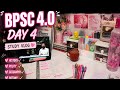 Day 4 📚✨ | BPSC 4.0 Productive Study Vlog | Long Video 💖 #vlog #study #motivation 