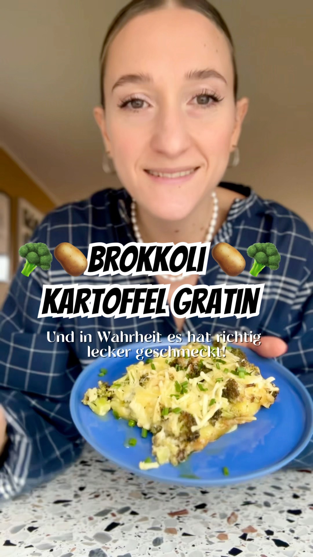 Brokkoli Kartoffel Gratin #rezeptideen #rezept #veganrecipes #brokkoli ...
