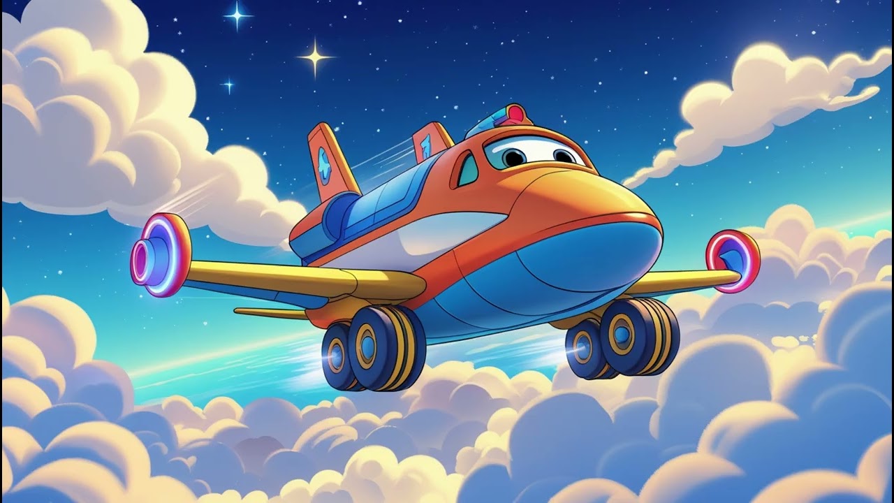 Wheels on the Rescue Shuttle to Starland | Space Adventure Song for Kids