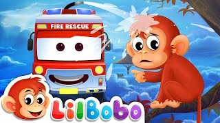 Wheels On The Bus Go Round And Round Song | Little Bobo Nursery Rhymes | Flickbox Kids