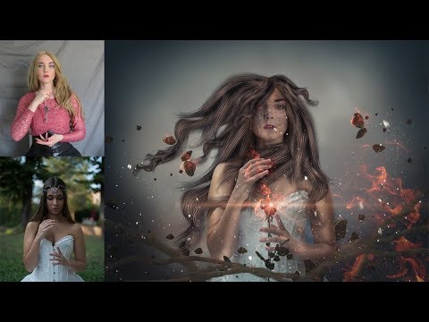 Complete Fantasy Manipulation Tutorial Photoshop