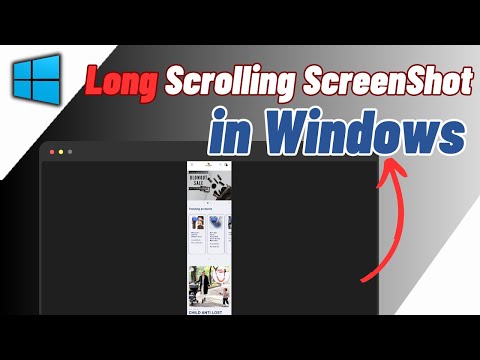 How To Take Long Scrolling Screenshot In LaptopPC (Windows 1011)