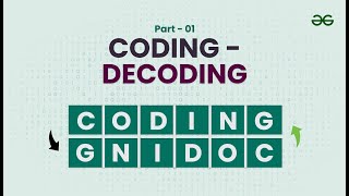 Famous Coding - Decoding -1(Based on Alphabets) | Reasoning for GATE | GeeksforGeeks GATE Wealth