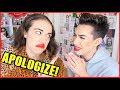 Making James Charles Apologize To His HATERS!