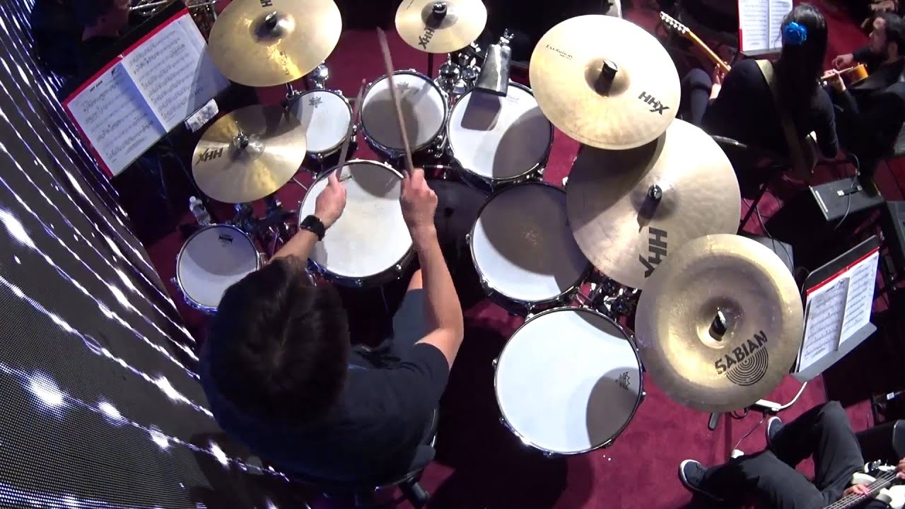 "Hey Jude"Drums cover,performed by Spark with Koreana Jazz Band of Los