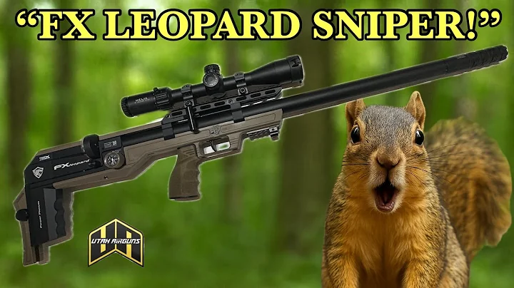 FX Leopard Sniper FDE .25 - Insanely Accurate Airgun Setup for Squirrels!