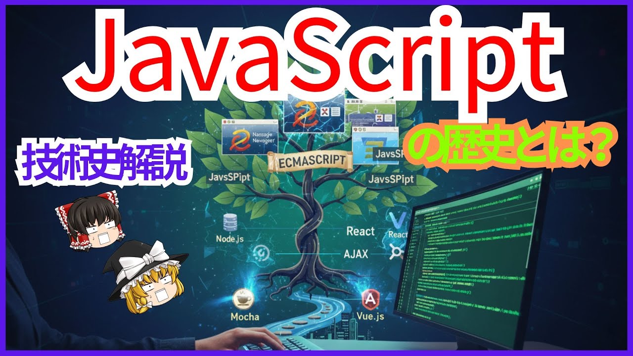 【初心者向け】JavaScriptはどうやって生まれた？たった10日の奇跡【プログラミング言語の歴史】