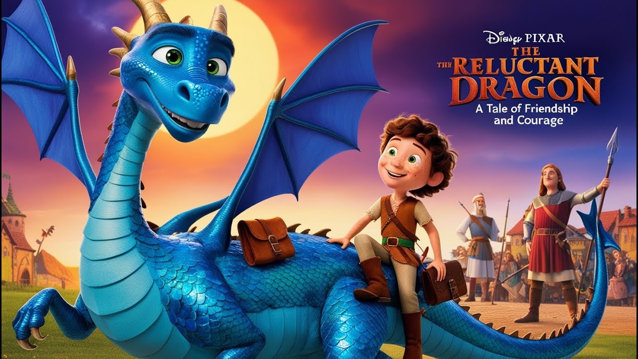 The Reluctant Dragon: A Tale of Friendship and Courage | Bedtime Story ...