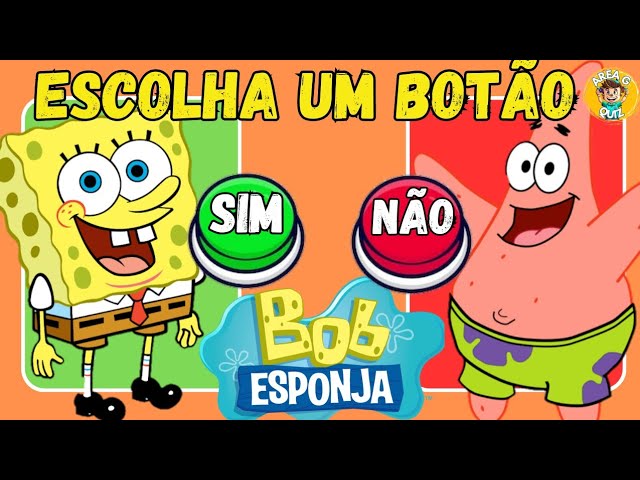 Sim ou Não? #bobesponja #simounao #buuquiz #quiz #perguntas #macaquiz