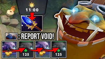 HELL YEAH!!! 11Minutes Aghanim Farming TIP - 200IQ Toying Enemy!!