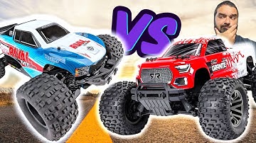 Arrma Granite BLX vs Team Associated Rival MT10