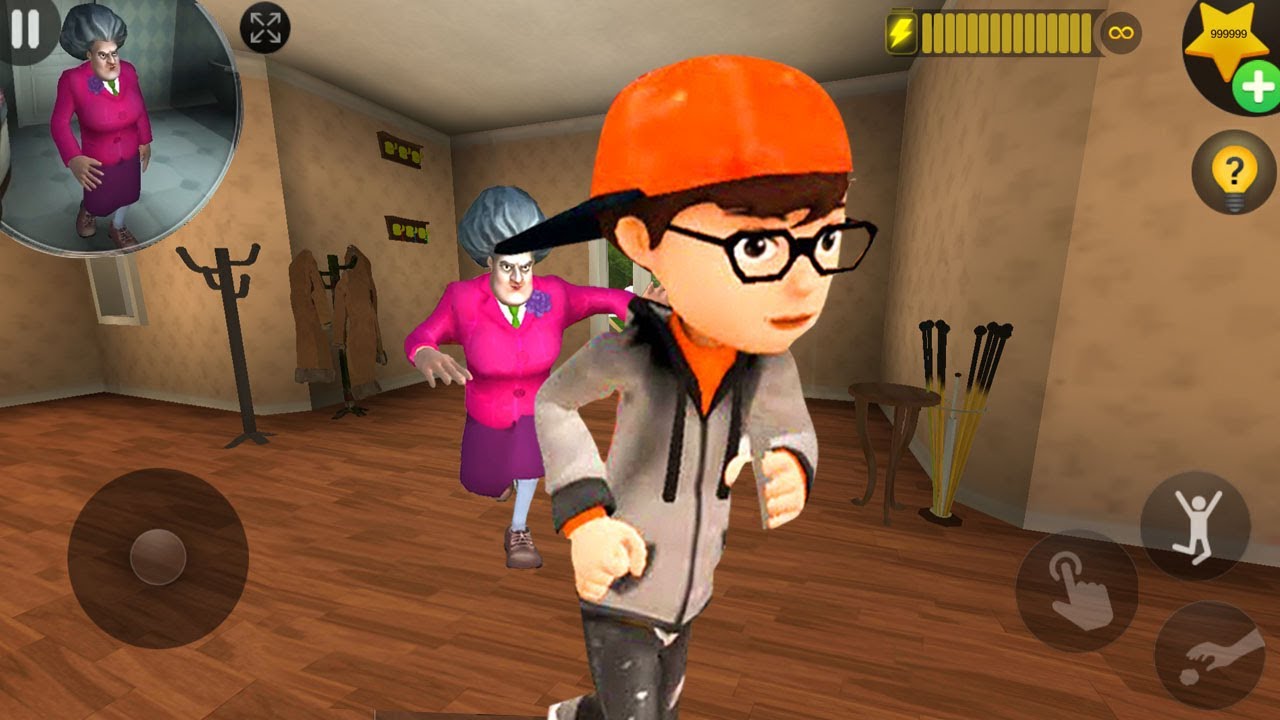 Scary Teacher 3D - troll Miss T funny prank (Mod menu) gameplay 