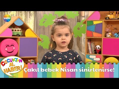 Çakıl bebek Nisan sinirlenirse!