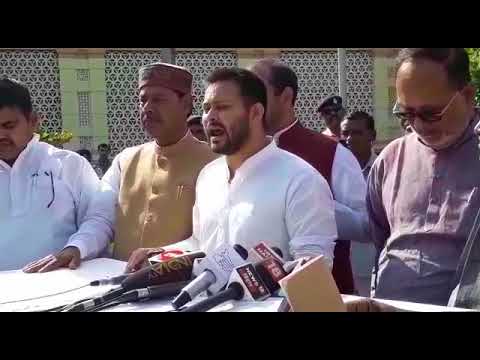 Tejashwi Attack on CM Over Warrant Against Modi Minister Son