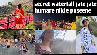 Secret waterfall sach m bhut secret nikla 😳| Resort m Humne Kiya Gujarati Family k Saath Garba 💃|