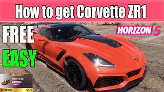 Forza Horizon 5 How to get Chevrolet Corvette ZR1 - Millionaire Accolade