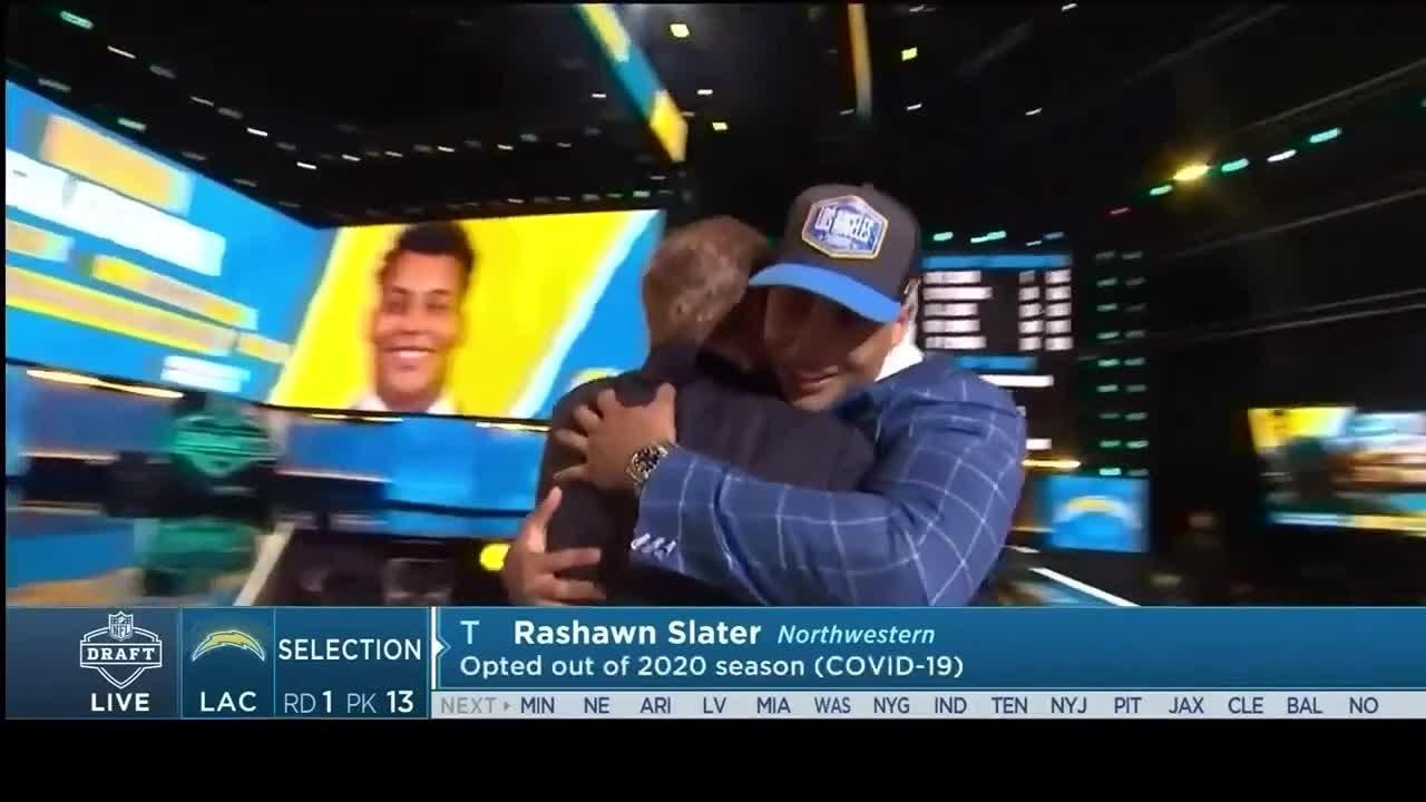Rashawn Slater Drafted by LA Chargers