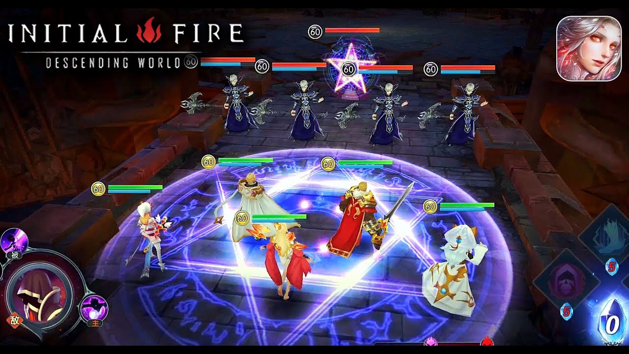 [Android/IOS] Initial Fire: Descending World - Turn-based Gameplay ...
