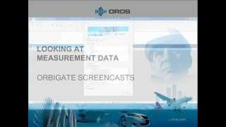 Looking at ORBIGate measurement data