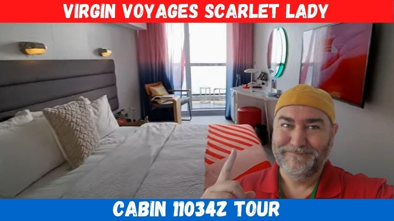 Virgin Voyages Scarlet Lady Cabin Tour 11034Z
