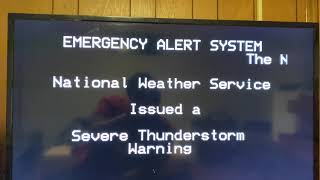 (EAS #177) Severe Thunderstorm Warning for Lasalle and DeKalb, Illinois