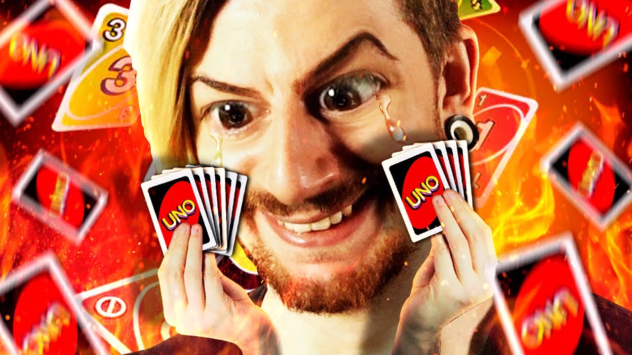 SO I PLAYED UNO AGAIN & TEARS OF LAUGHTER WERE SHED.
