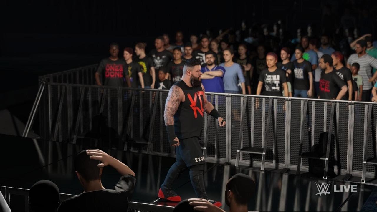 King of the tournament.Part three.Jacob fatu Vs Kevin Owens.