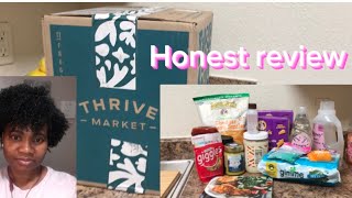 Honest Review, Trying Thrive Market For The First Time.