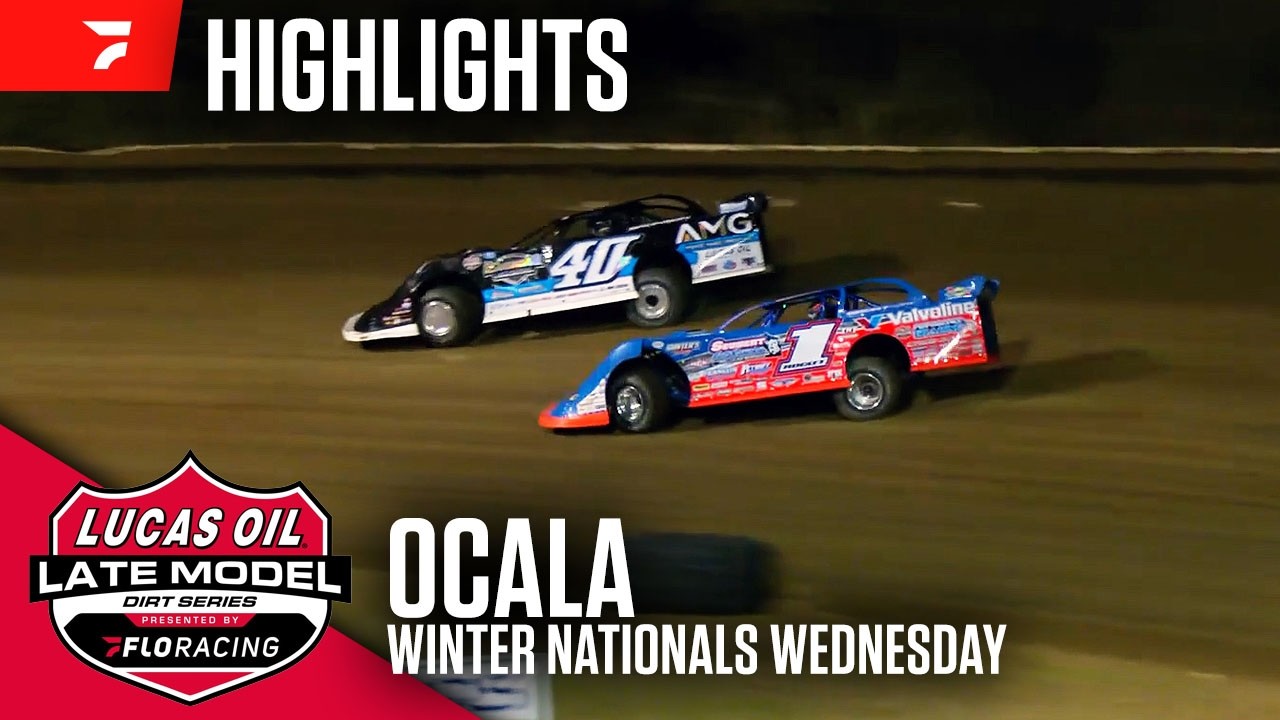 Winter Nationals Wednesday | Lucas Oil Late Model Dirt Series at Ocala Speedway 2/25/26 | Highlights