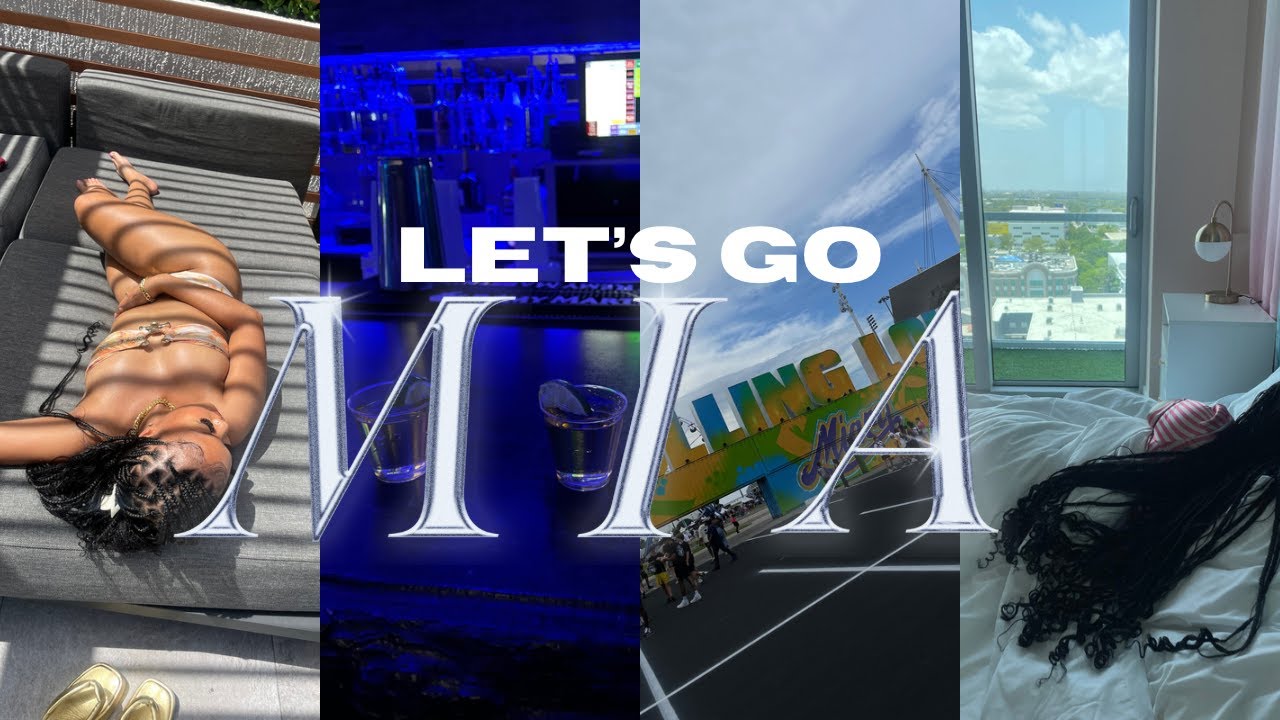 LET’S G☆ TO MIAMI! | rolling loud | tattoos | night life | we outside!